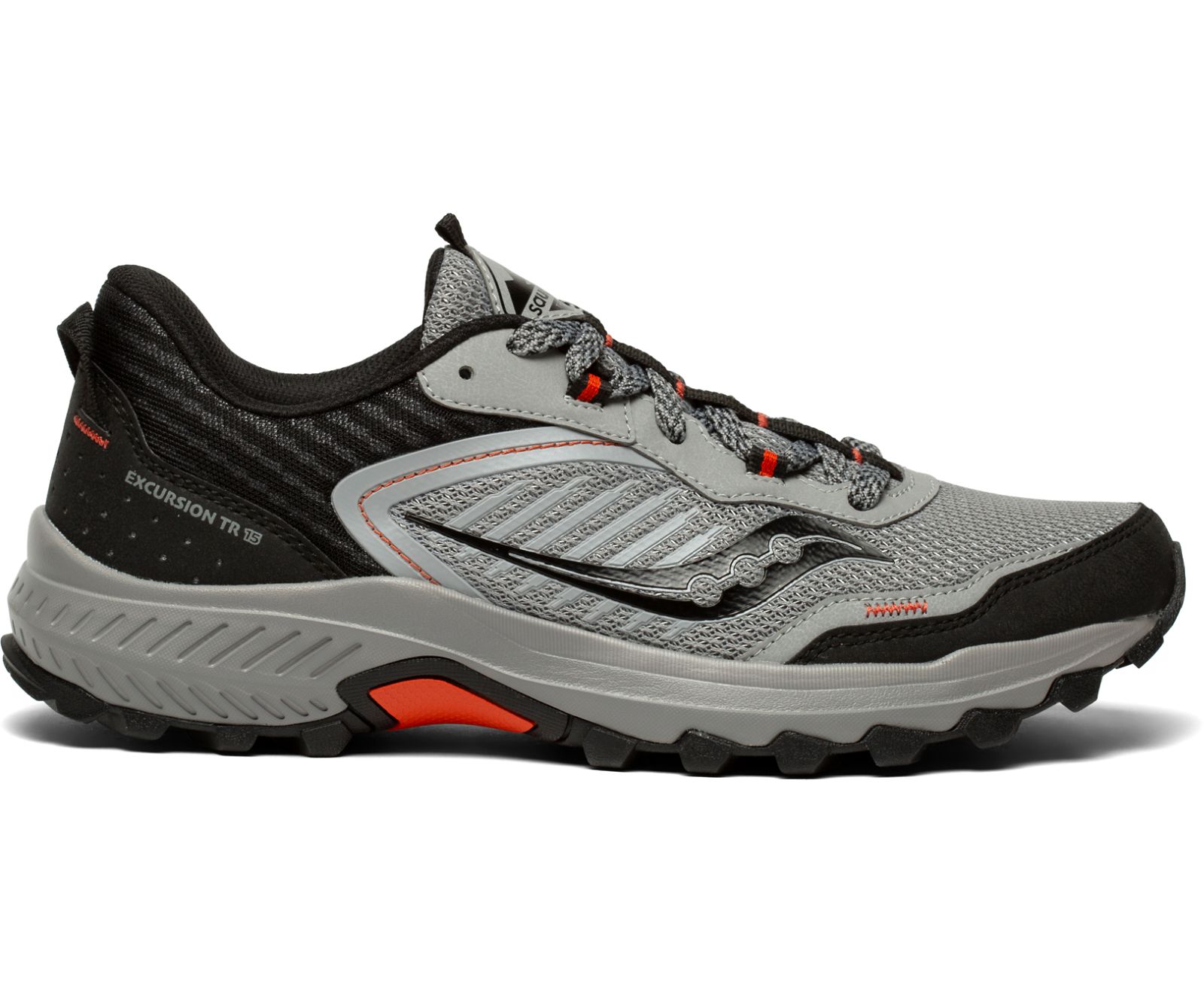 Férfi Saucony Excursion Tr15 Trail Futócipő Fekete Szürke | HU 019JPQ